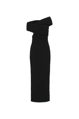 Camilla & Marc Toledo Dress Black Size 8 for rent on The Volte - image 4