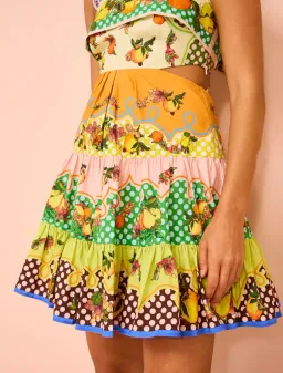 Alemais Lemonis Cut Out Mini Dress Multi Size 10 for rent on The Volte - image 6