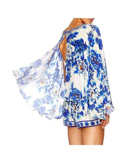 Camilla Ring Of Roses Playsuit for rent on The Volte - image 8