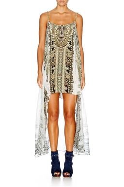 Camilla Coats Of Light Overlay Mini Dress Size 8 for rent on The Volte - image 1