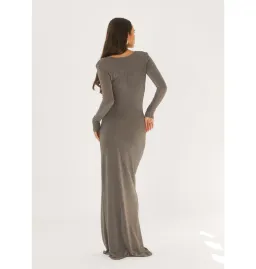Arcina Ori Jen Dress in Grey Size M / AU 10 for rent on The Volte - image 6