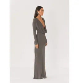 Arcina Ori Jen Dress in Grey Size M / AU 10 for rent on The Volte - image 2