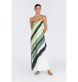 DISSH Athena Slip Maxi Dress green size 6 for rent on The Volte - image 1