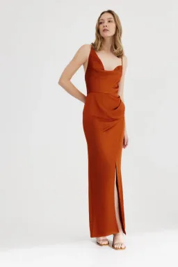 Significant Other Aria Dress in Clay Size 8 for rent on The Volte - image 1