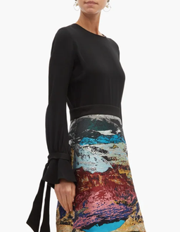 Mary Katrantzou Ligretto dress size 10 for rent on The Volte - image 1
