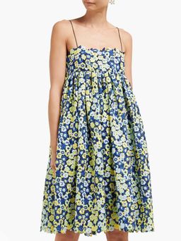 Cecilie Bahnsen Matilda Lace and Cotton Blend Dress Floral Size 10 for rent on The Volte - image 1