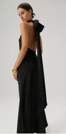 Misha Evianna Gown Black Size 6 for rent on The Volte - image 4