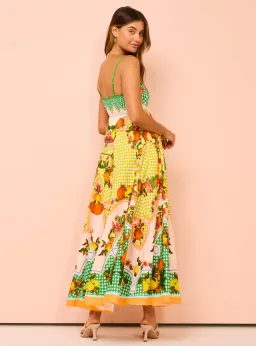 Alemais Lemonis Sundress Print Size 10 for rent on The Volte - image 3