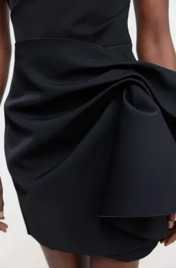 Acler Eddington Mini Dress Black Size 8 for rent on The Volte - image 5