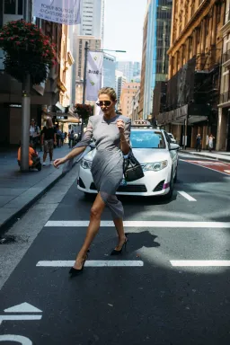 Camilla and Marc Miri Dress Black/White Check Size 6 for rent on The Volte - image 3