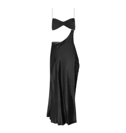 Michael Lo Sordo Symic Crystalline Luna Dress Black Size AU 6 for rent on The Volte - image 3