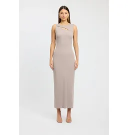 Kookaï Zara Maxi Dress Ash Grey Size AU 34 / AU 6  for rent on The Volte - image 1