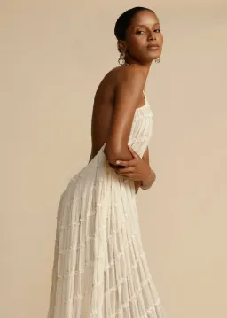 Arcina Ori Juliette Top and Skirt Cream Size S / AU 6-8 for rent on The Volte - image 6