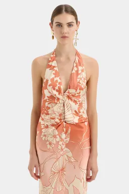 Sir The Label Como Twist Dress Paradiso Print Size 8 for rent on The Volte - image 3