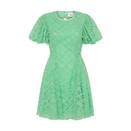 Aje Context Embellished Mini Dress Green Size AU 16 for rent on The Volte - image 5