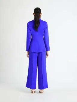 Sheike Lillian Jacket & Pants Set in Cobalt Blue Size 6 for rent on The Volte - image 3