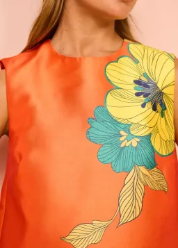 Alemais Piato Mini Dress Floral Size 10 for rent on The Volte - image 3