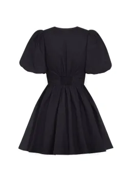 Lovaan Devon Mini Dress Black Size 10 for rent on The Volte - image 4