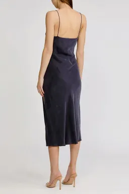 Acler Portland Midi Dress Midnight Size 10  for rent on The Volte - image 3