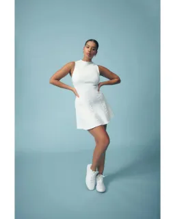 Aje signature logo dress in Ivory Size AU 8 for rent on The Volte - image 1