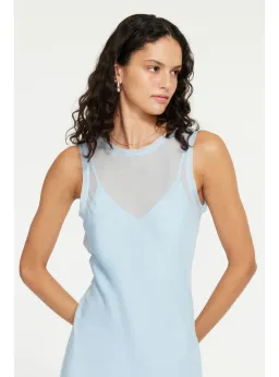 Ginia Marli Dress in Cornflower Size Small / AU 8 for rent on The Volte - image 2