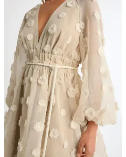 Sheike Taylor Dress in Beige Size AU 10 for rent on The Volte - image 2
