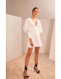 KEEPSAKE THE LABEL Lonely Hearts Dress White Size Small  for rent on The Volte - image 3