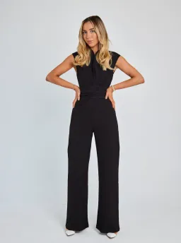 Odd Muse London The Ultimate Jumpsuit in Black Size 6  for rent on The Volte - image 1