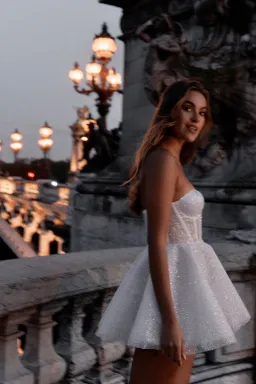 Rosie Etienne Emmelie Dress White Size 8 for rent on The Volte - image 4