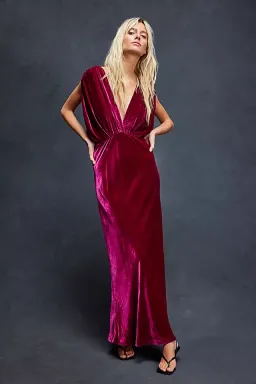 Mes Demoiselles Travis Dress in Fuchsia Size 6 for rent on The Volte - image 3