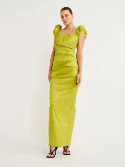 Rachel Gilbert Kalina Gown Green Size XS / AU 6 for rent on The Volte - image 2
