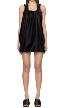 JW Anderson Twisted Mini Dress Black Size 8 for rent on The Volte - image 4
