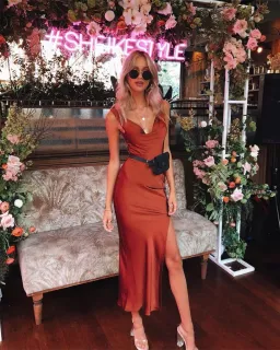 Sheike Macy Cowl Dress Sz14 Forest Size AU 14 for rent on The Volte - image 7