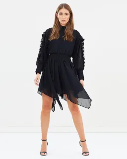 Mossman Nothing Ever Seen Before Dress Black Size AU 10 for rent on The Volte - image 2