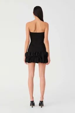 Misha Saphira Mini Dress Black Size 6/XS for rent on The Volte - image 3