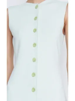 Bec & Bridge Ilora Knit Mini Dress in Mint Size S / AU 8 for rent on The Volte - image 5