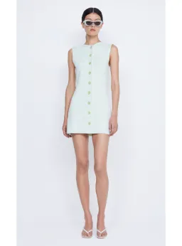 Bec & Bridge Ilora Knit Mini Dress in Mint Size S / AU 8 for rent on The Volte - image 2