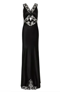 Sir The Label Aries Cut Out Gown Black Size 1 / AU 8 for rent on The Volte - image 3