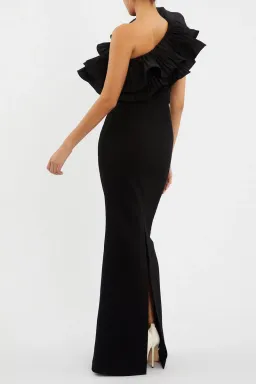 Rebecca Vallance Chloe Gown Black Size 10  for rent on The Volte - image 3