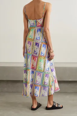 Rixo Holly Mermaid Dress Multi Size S/UK 10 for rent on The Volte - image 3