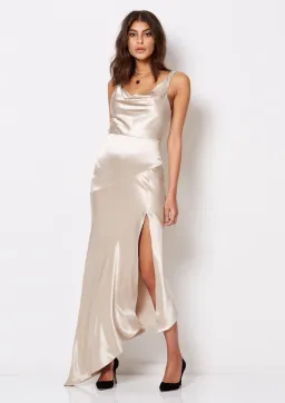 Bec & Bridge Kaia Dress Gold Size 8  for rent on The Volte - image 1