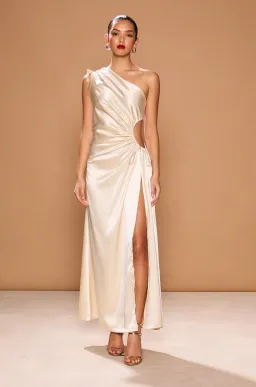 Sonya Moda Nour Maxi Dress in Ocean Pearl Size  8 for rent on The Volte - image 1