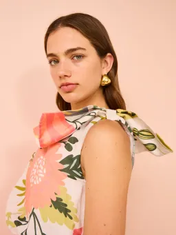 By Nicola Amelie One Shoulder Mini Dress In Potpourri Size 10 for rent on The Volte - image 6