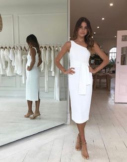 Shona Joy Bryant One Shoulder White Size AU 10 for rent on The Volte - image 1