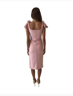 By Nicola Sweetest Thing Pink Dress Size 10 for rent on The Volte - image 3