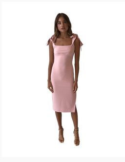 By Nicola Sweetest Thing Pink Dress Size 10 for rent on The Volte - image 2