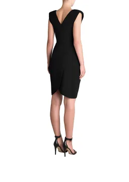 Bianca Spender Cocoon Dress Black Size AU 14 for rent on The Volte - image 2