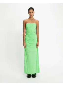 Cue Jersey Bandeau Gown Summer Green Size AU 10 for rent on The Volte - image 1