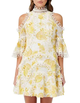 Thurley Chintz Spliced Dress Print Size 6 for rent on The Volte - image 1