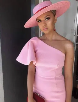 Sheike Unforgettable Mini Dress Pink Size 12 for rent on The Volte - image 2